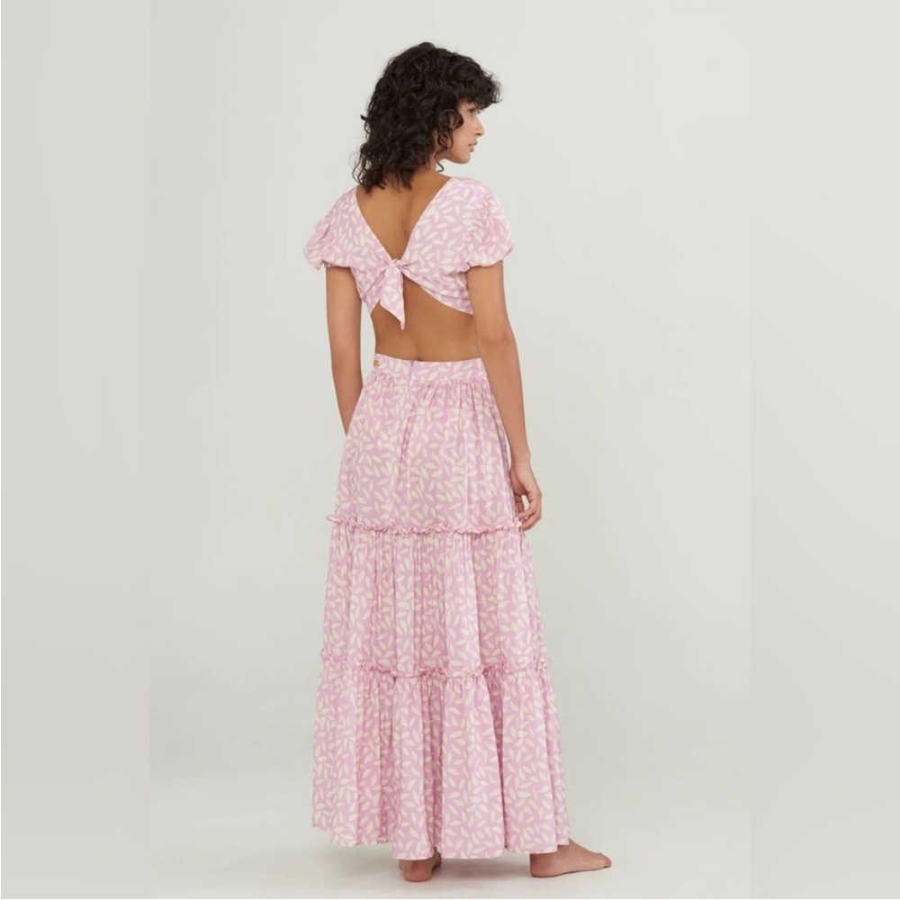 Palmacea Lavanda Hoop Dress Cover Up Macarena size XS Resort Summer NWT Colombia - Picture 7 of 11